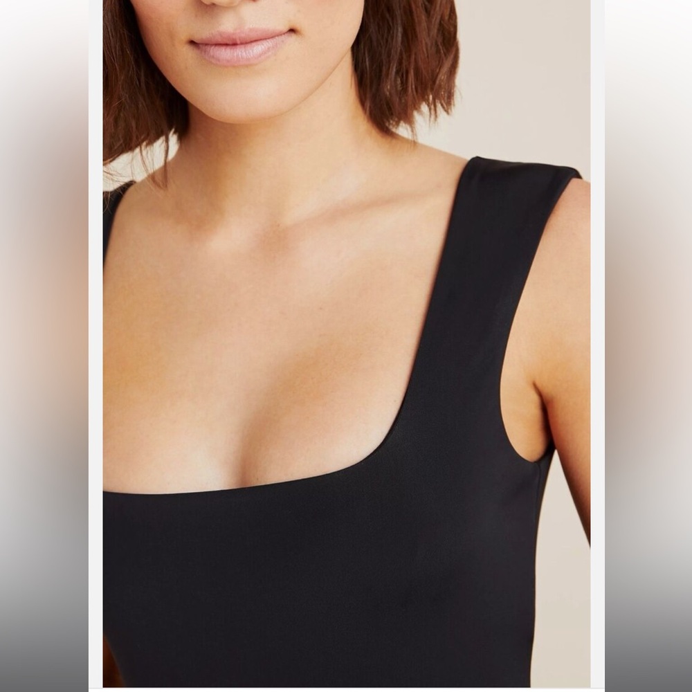 Anthropologie x Mara Hoffman Persephone One-Piece Swimsuit black XL NWT - Picture 4 of 8
